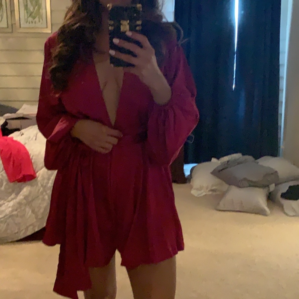 Pink romper
